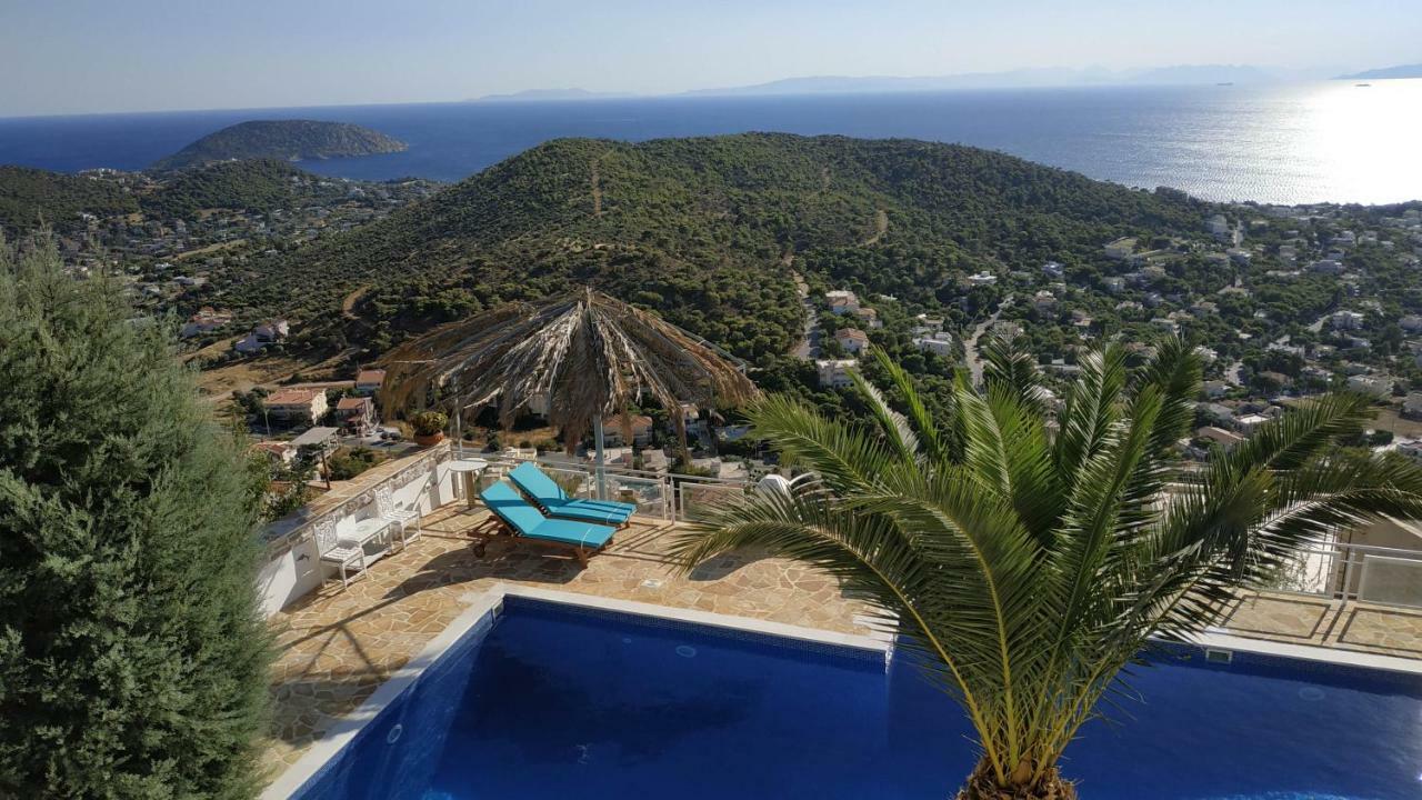Infinity Blue Suite Saronida Exterior foto