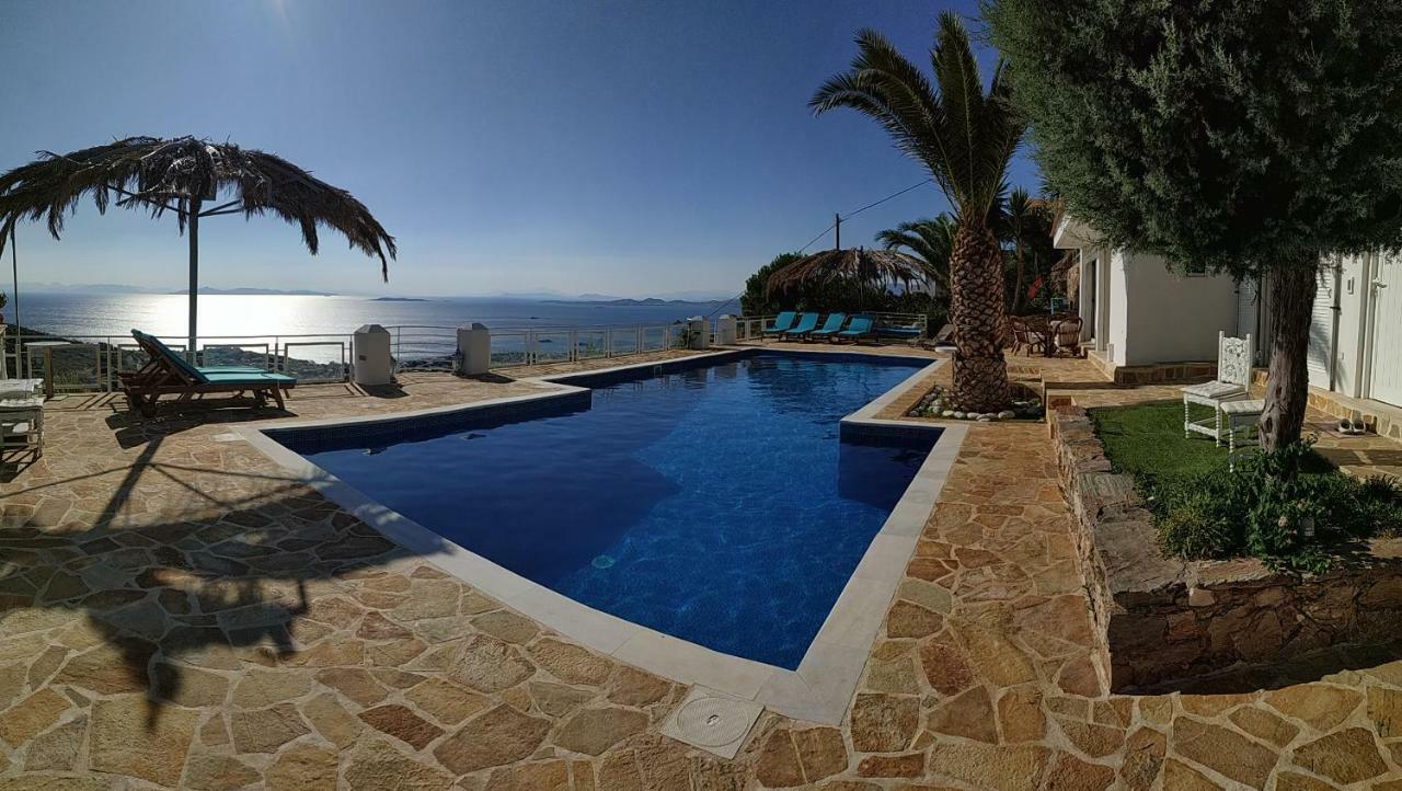Infinity Blue Suite Saronida Exterior foto