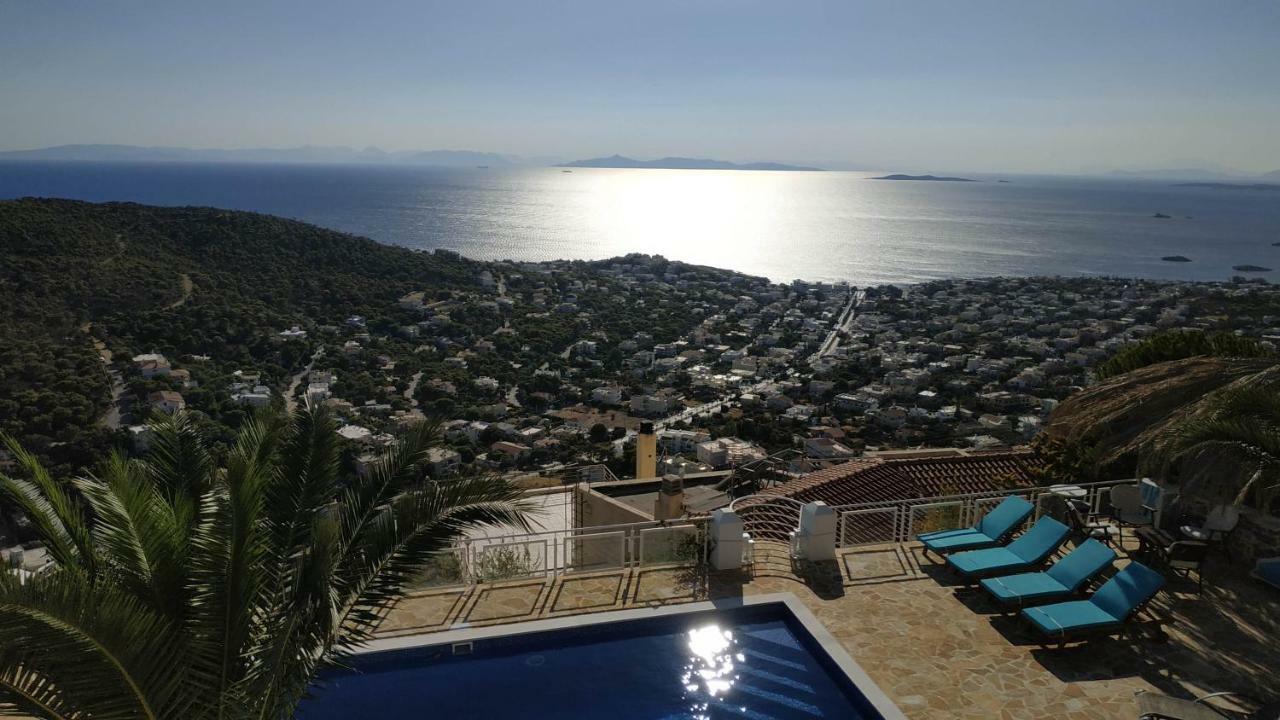 Infinity Blue Suite Saronida Exterior foto